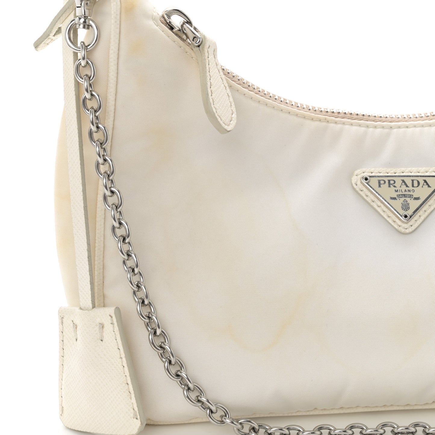 Nylon Re-Edition 2005 Shoulder Bag White