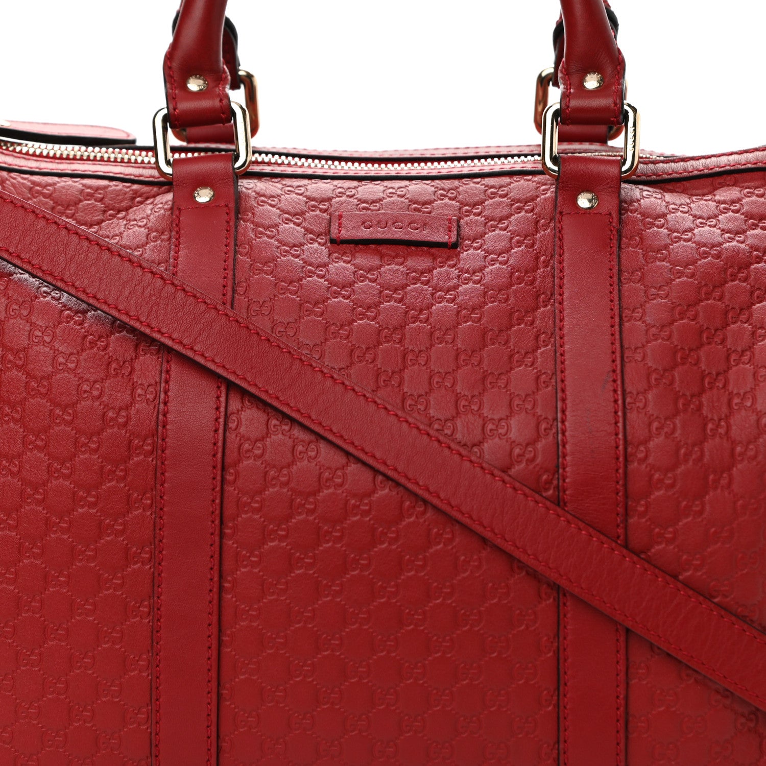 Gucci Microguccissima Medium Joy Boston Red 8 of 11