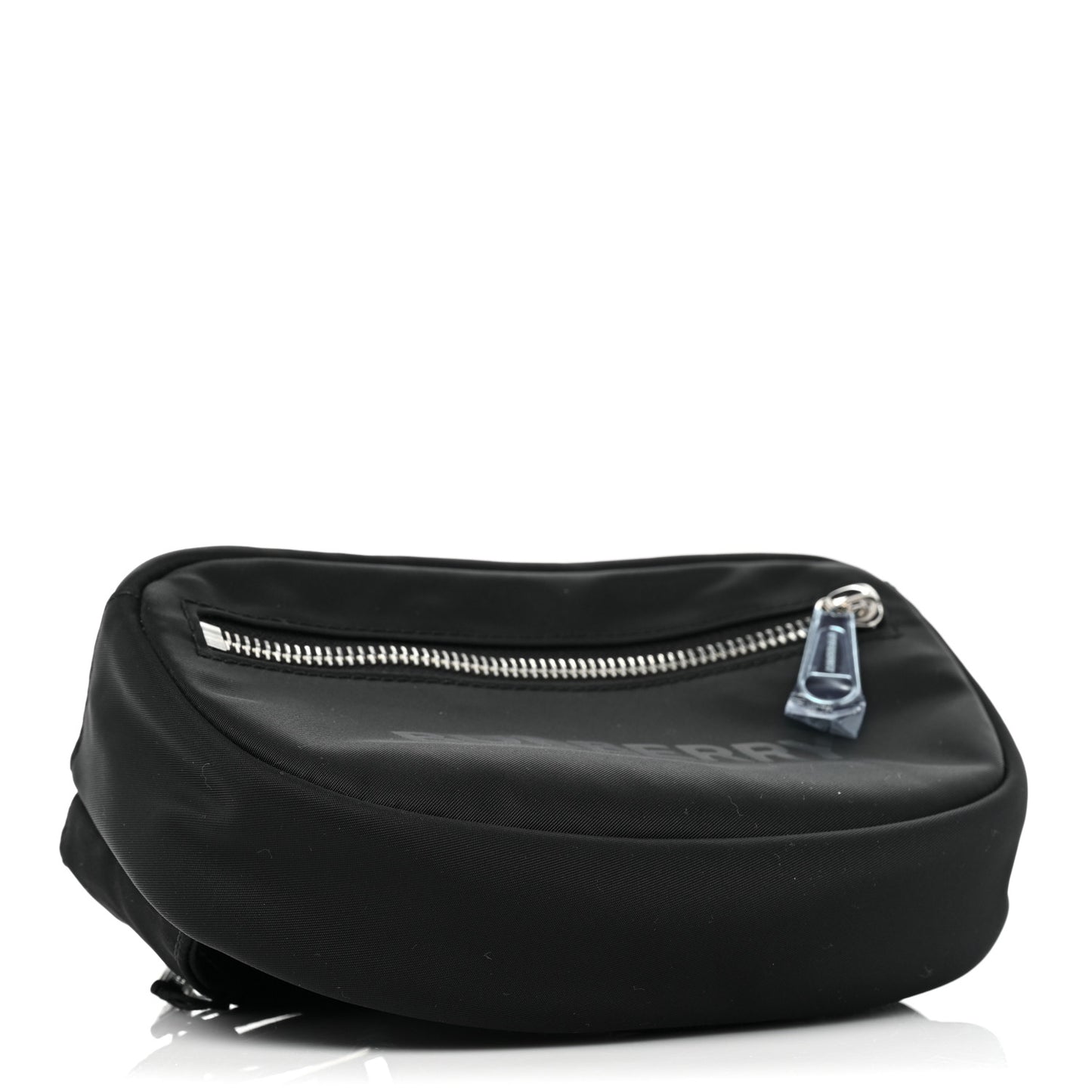 Econyl Logo Print Small Cannon Bum Bag Black
