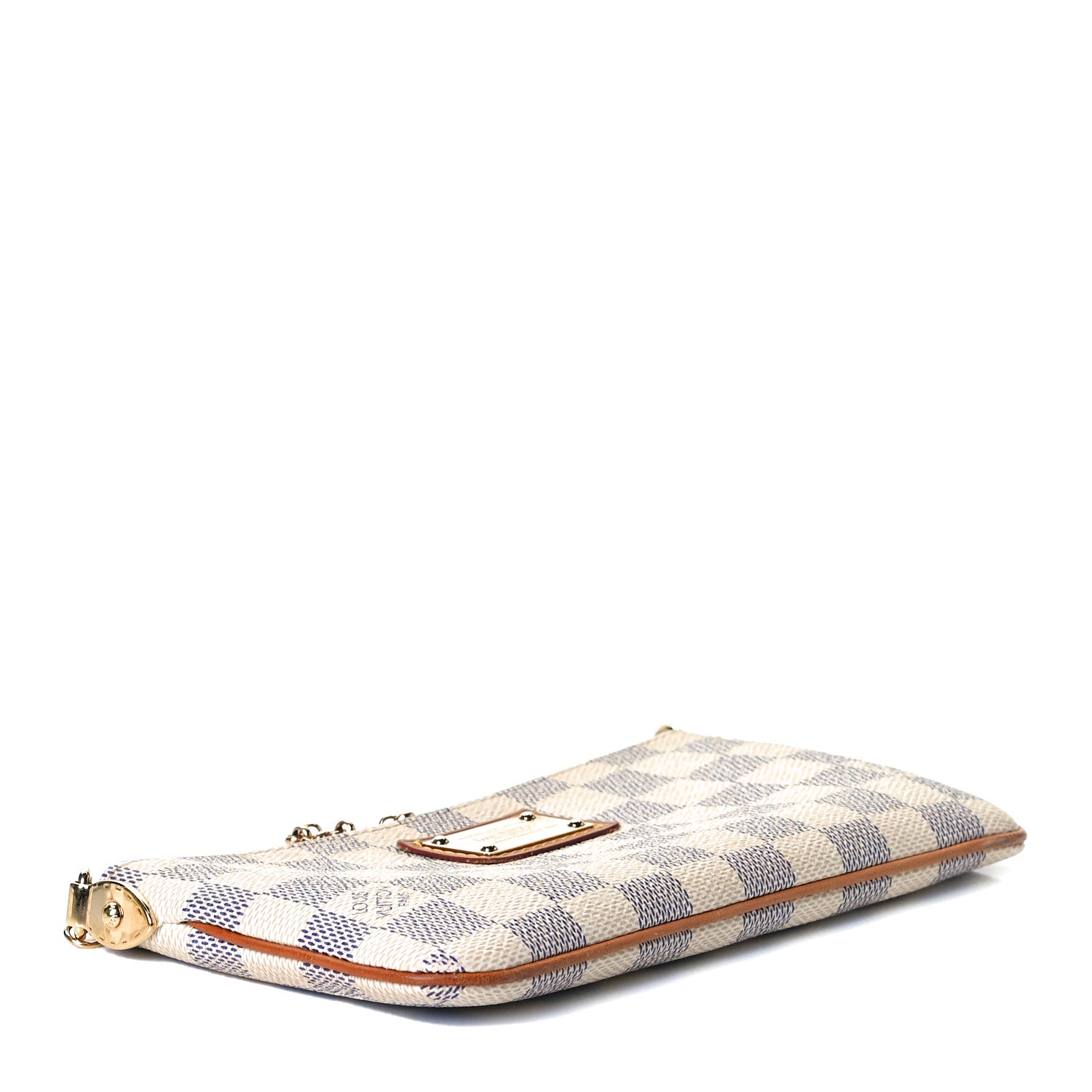 Louis Vuitton Damier Azur Pochette Milla MM 3 of 6