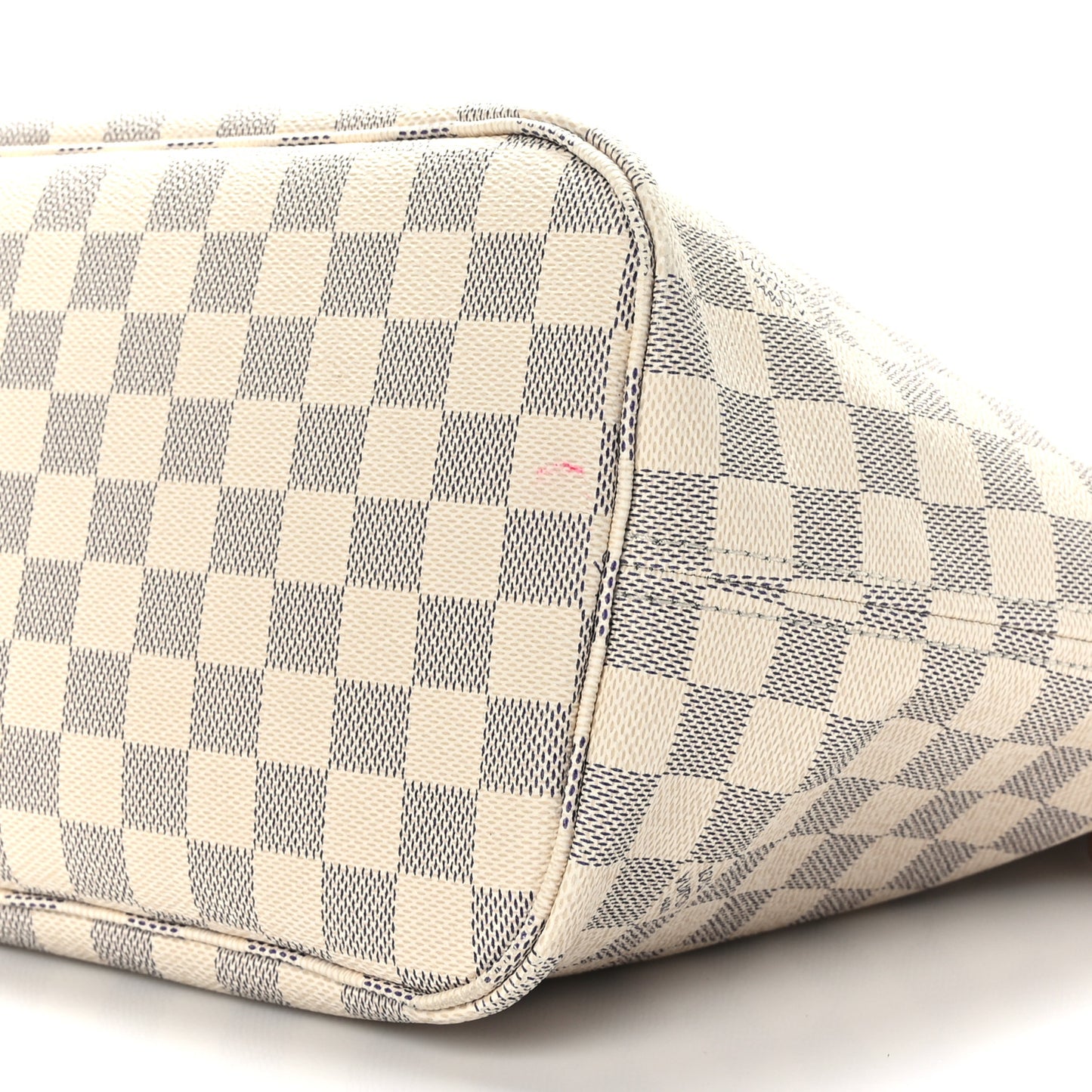 Damier Azur Neo Neverfull MM Rose Ballerine