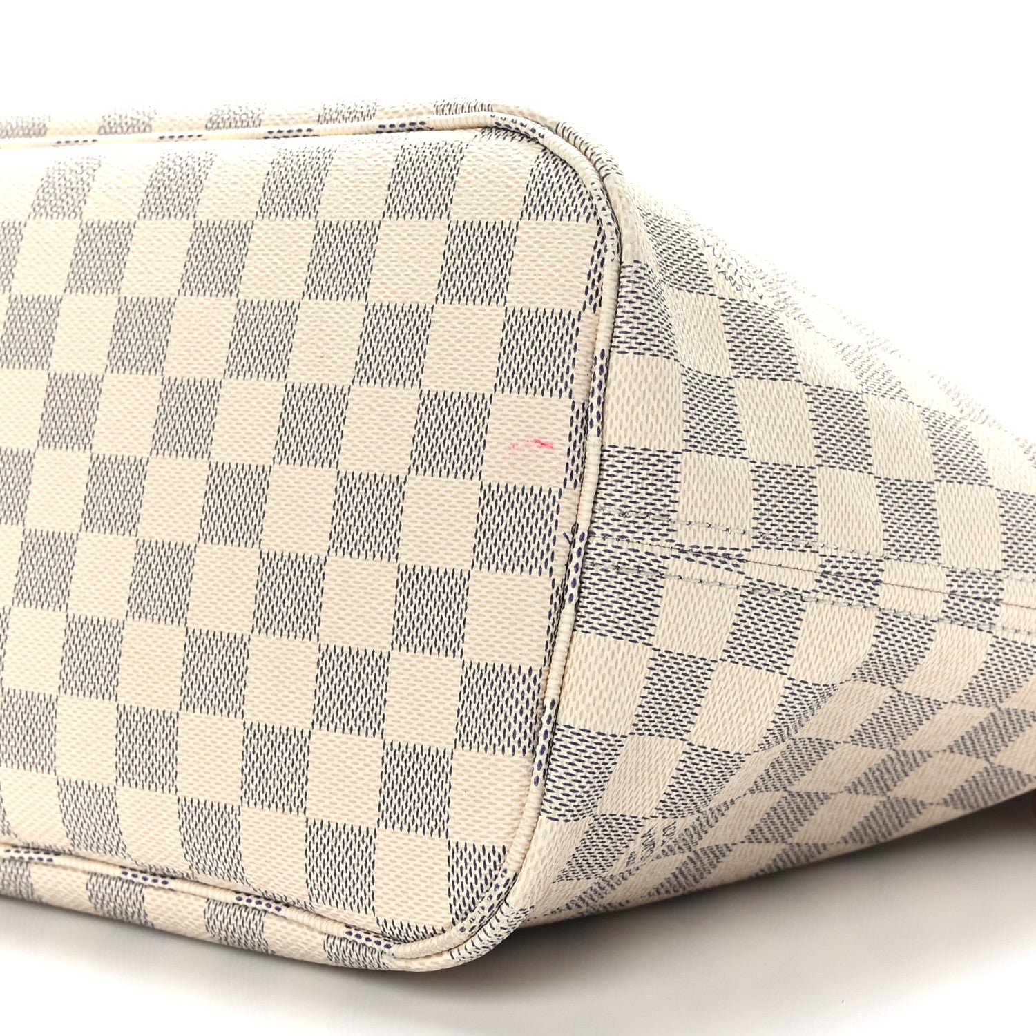 Louis Vuitton Damier Azur Neo Neverfull MM Rose Ballerine 9 of 9