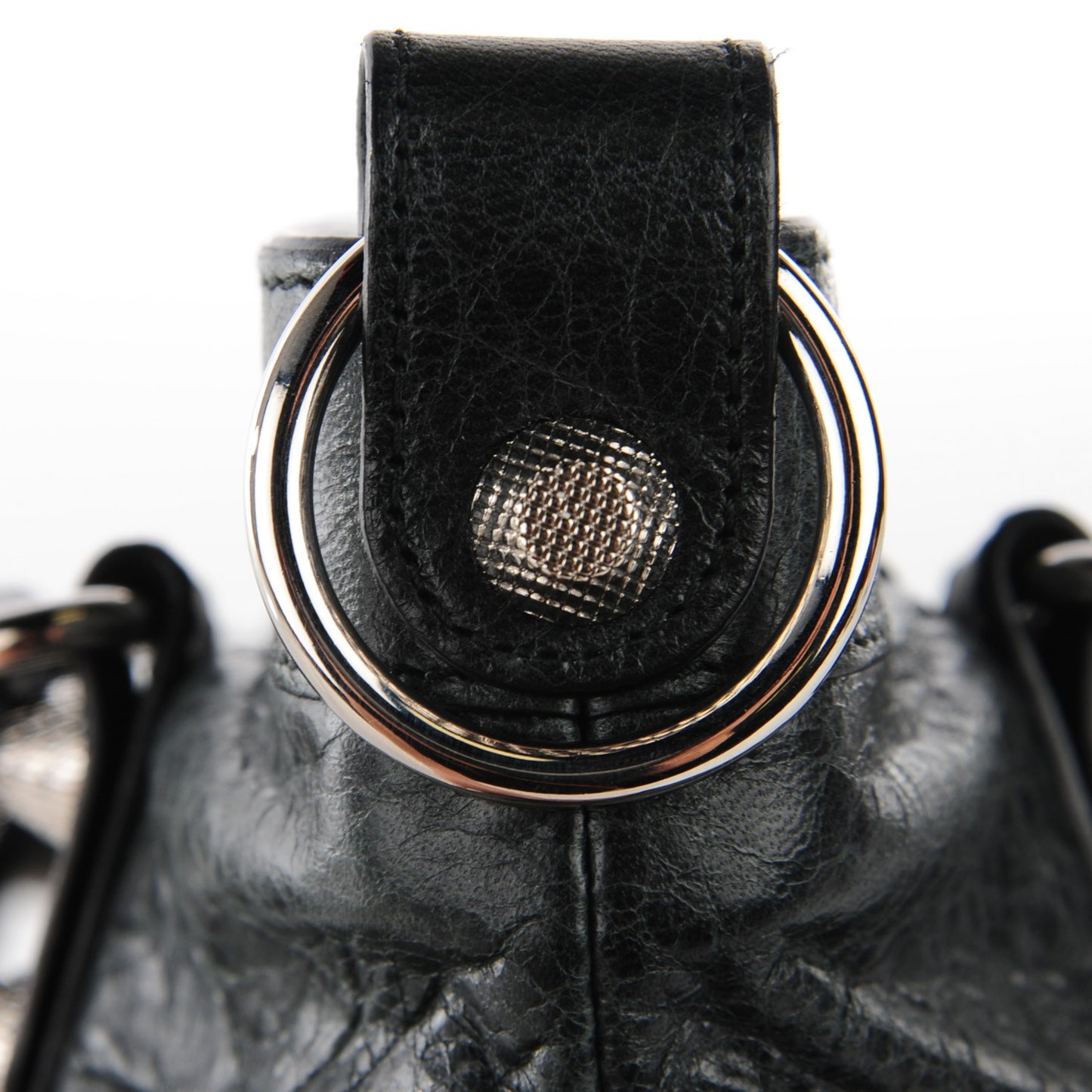 Agneau Giant 12 Silver Hardware First Black