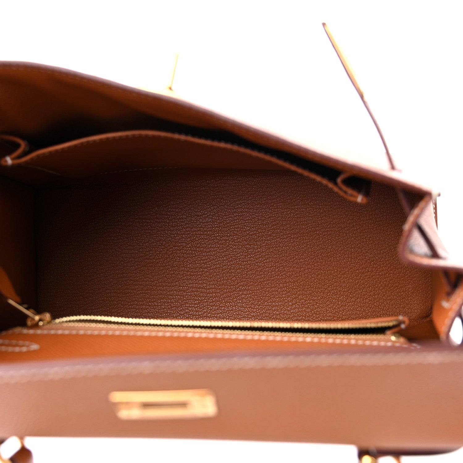 Hermes Epsom Kelly Sellier 25 Gold 5 of 10