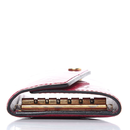 Louis Vuitton Vernis Multicles 6 Key Holder Rose Indien 8 of 11