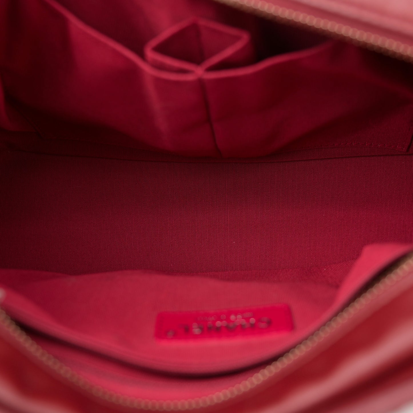 Aged Calfskin Quilted Medium Gabrielle Hobo Burgundy