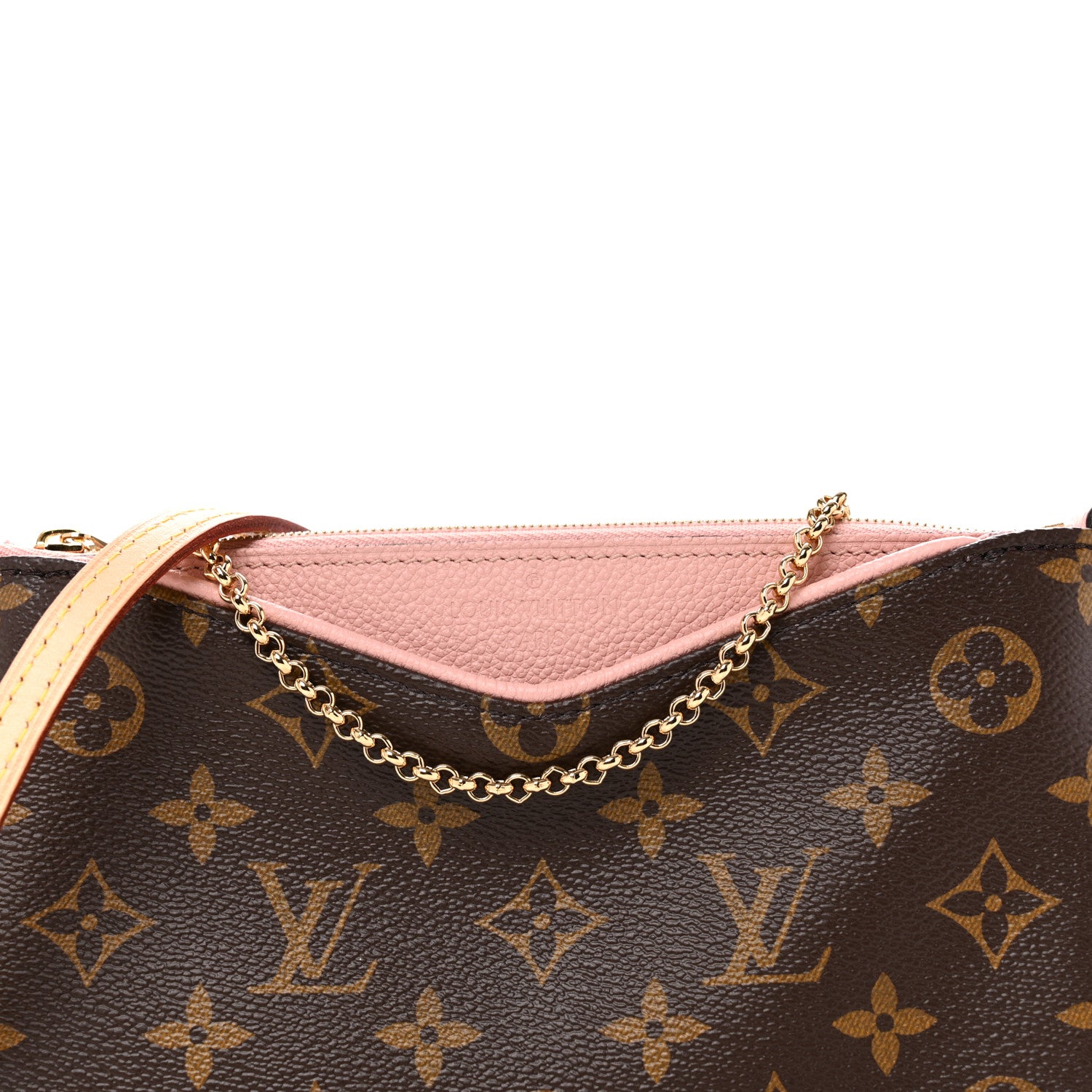 Louis Vuitton Monogram Pallas Clutch Rose Poudre 8 of 10