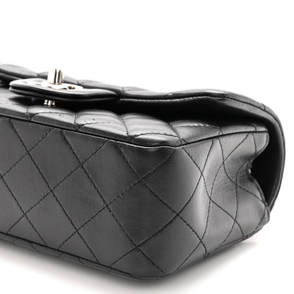 Chanel Lambskin Quilted Mini Rectangular Flap Black 10 of 10