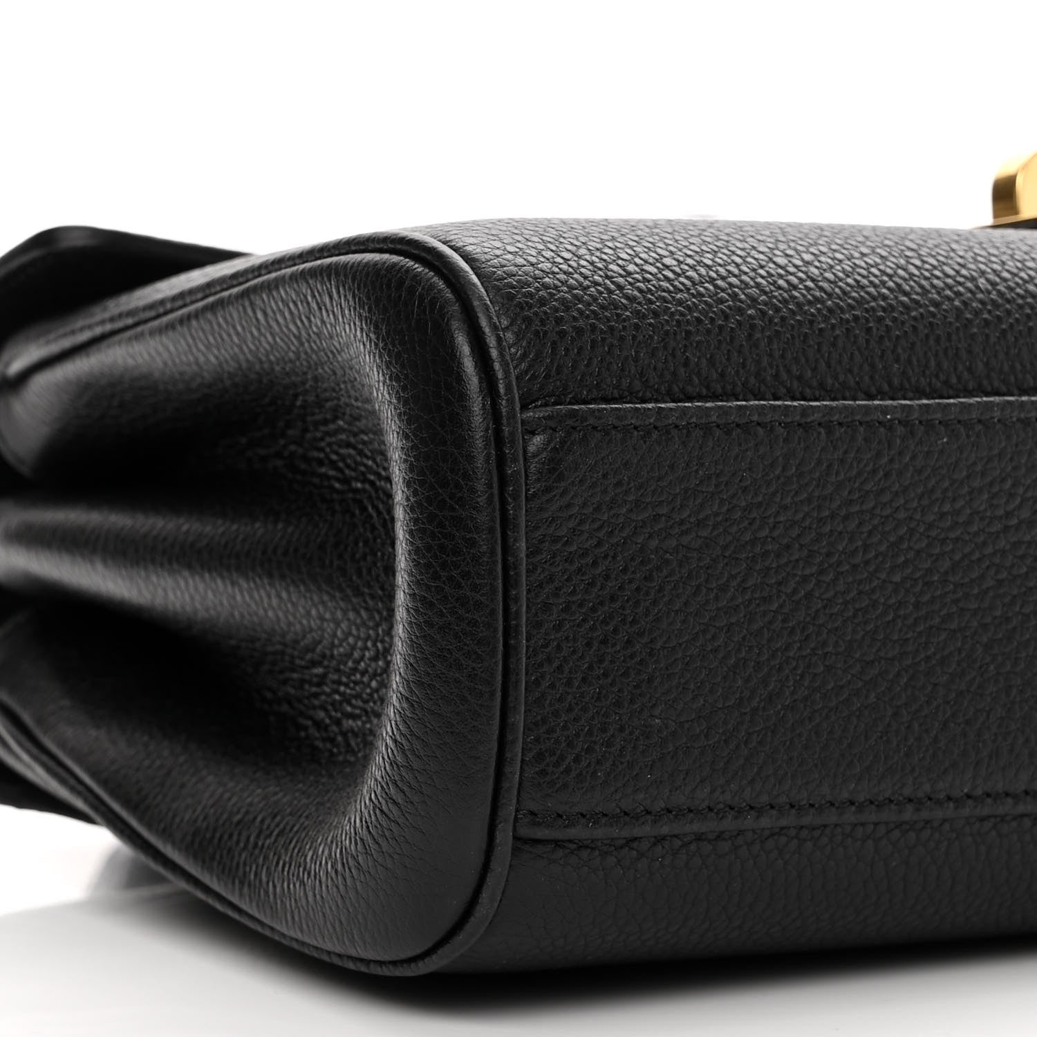 Celine Grained Calfskin Teen Soft 16 Shoulder Bag Black 8 of 10