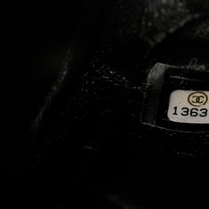 Chanel Caviar Quilted Jumbo Single Flap Black 7 of 10