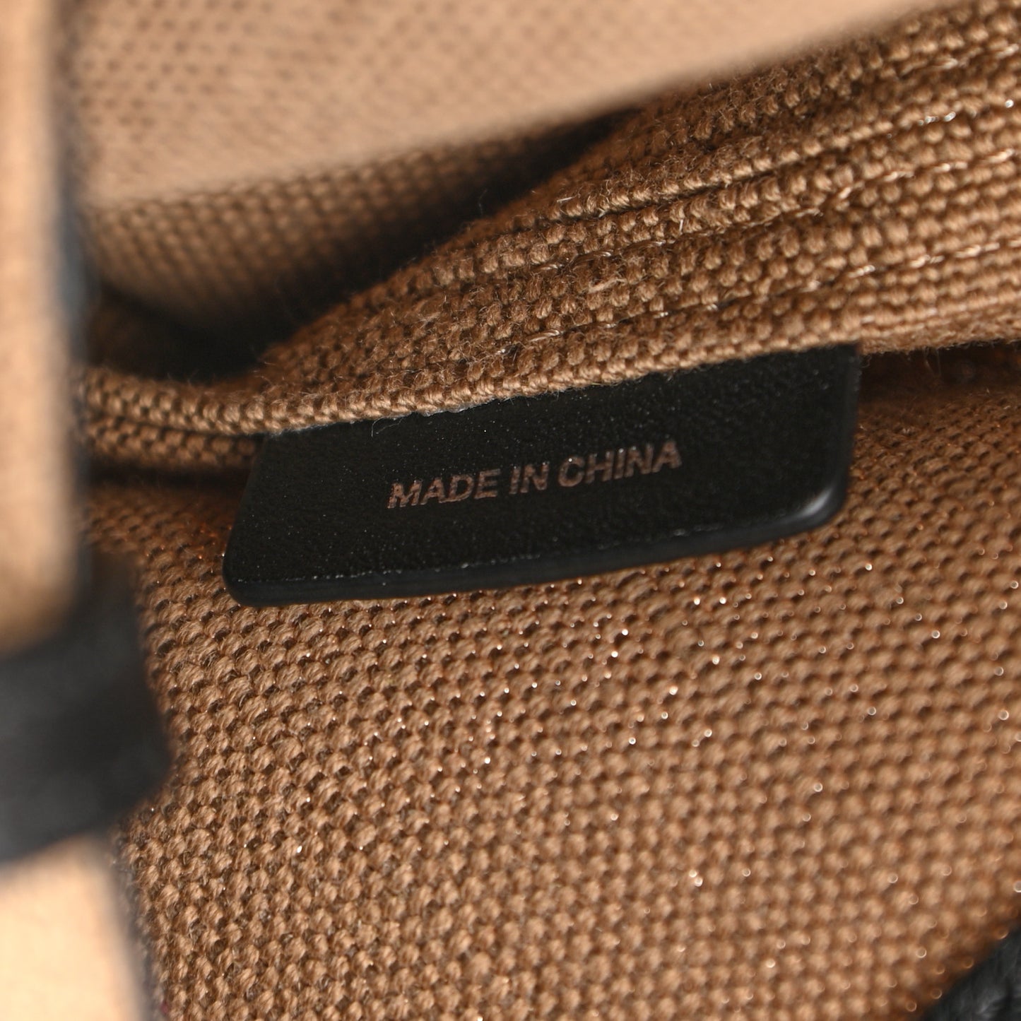 Canvas Mega Check Mini Ashby Tassel Crossbody Black