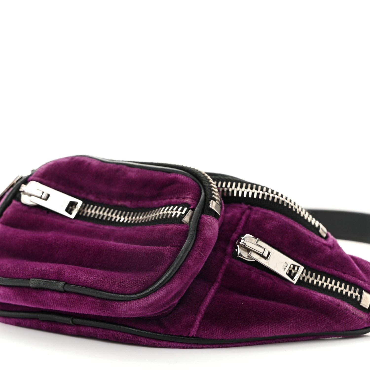 Alexander Wang Velvet Attica Mini Belt Bag Purple 9 of 9