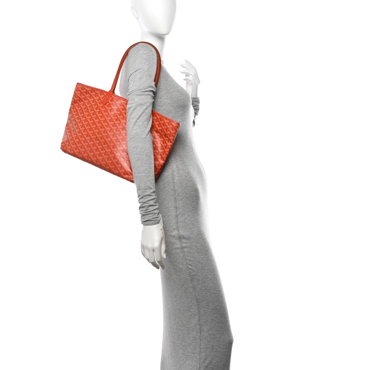 Goyard Goyardine Artois PM Orange 2 of 16