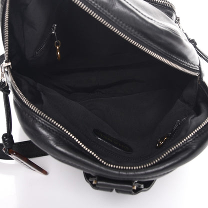 Chanel Lambskin CC Backpack Black 5 of 8