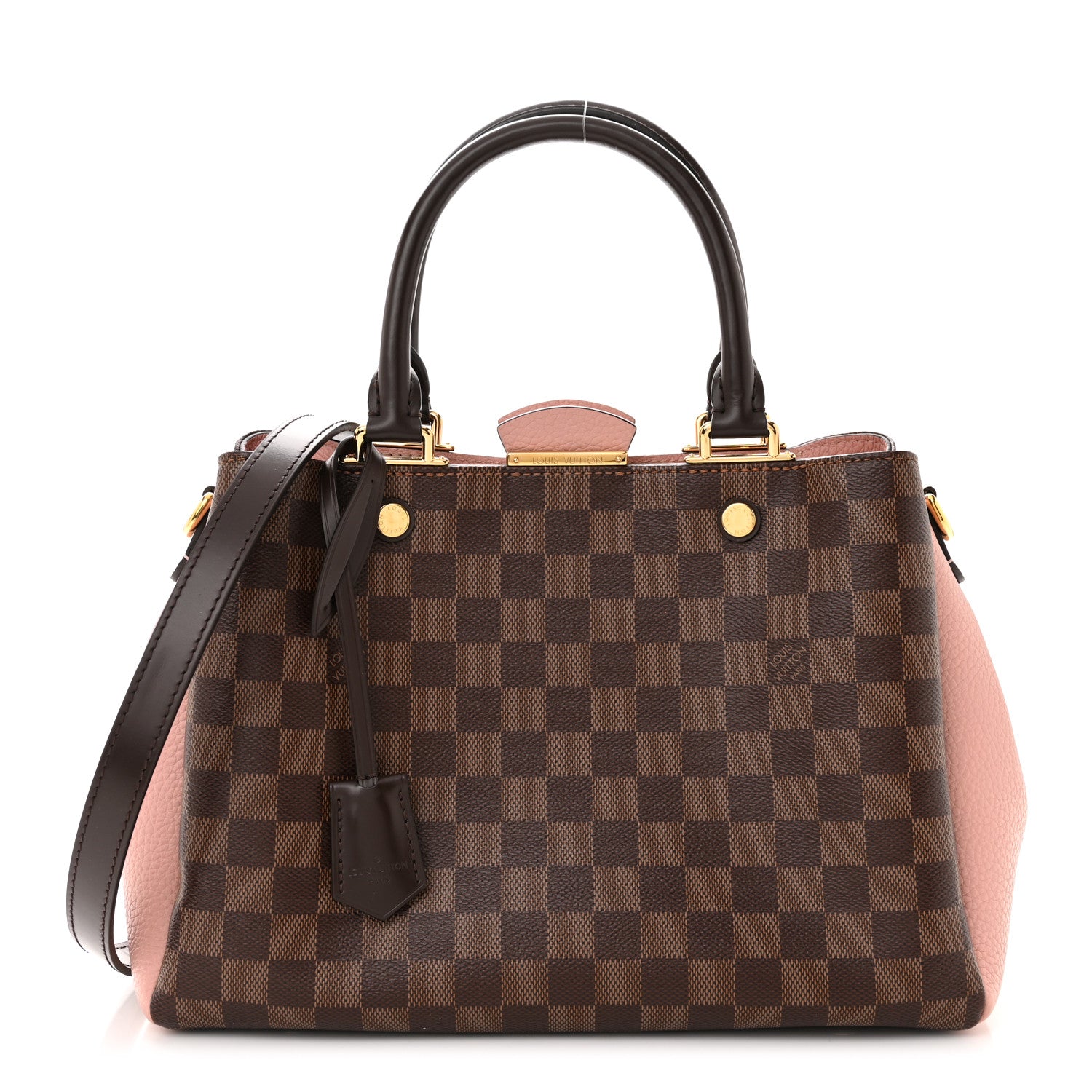 Louis Vuitton Damier Ebene Cuir Taurillon Brittany Magnolia 1 of 13