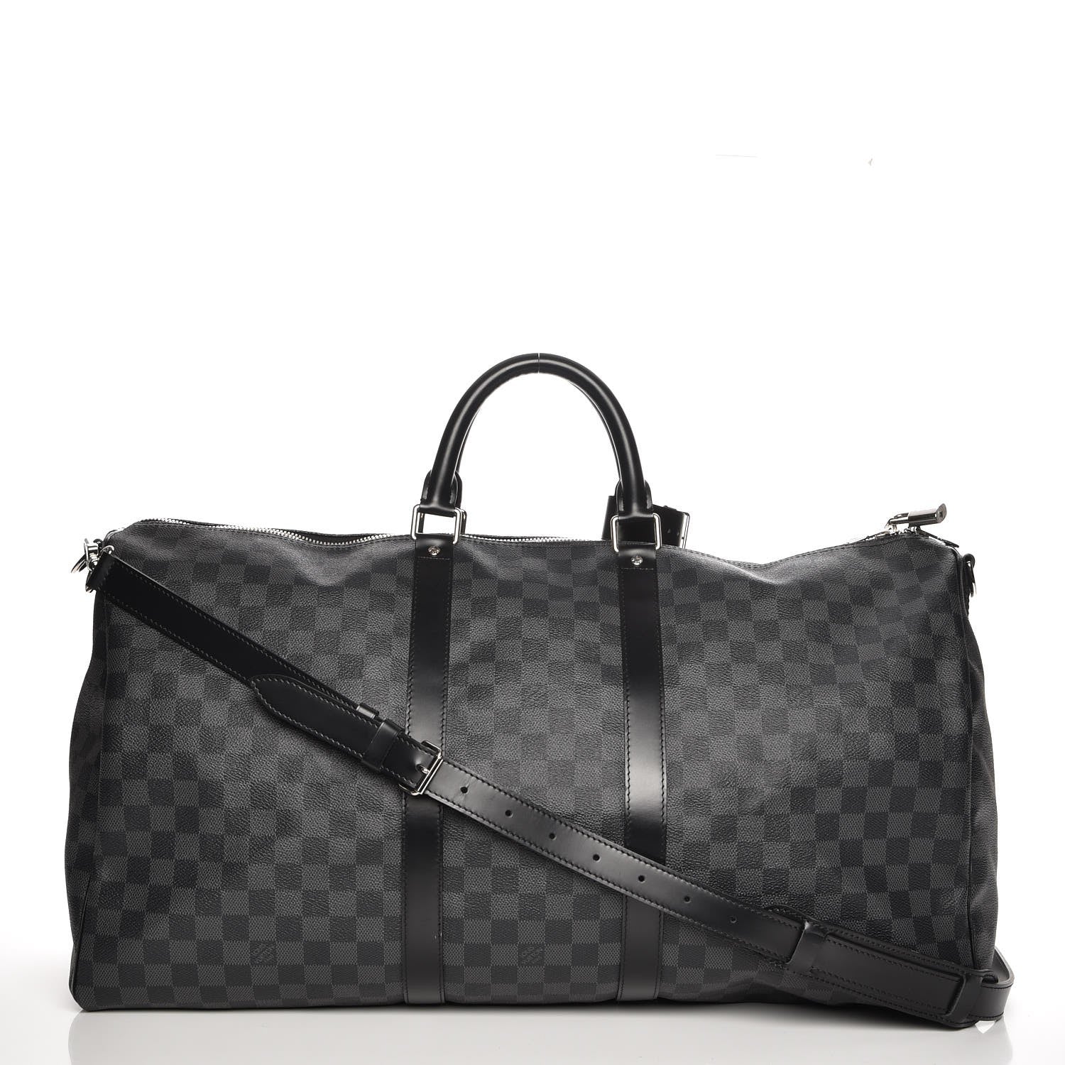Louis Vuitton Damier Graphite Keepall Bandouliere 55 1 of 7