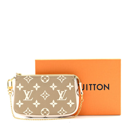 Louis Vuitton Empreinte Spring in the City Mini Pochette Accessories Kaki Beige Cream 7 of 7