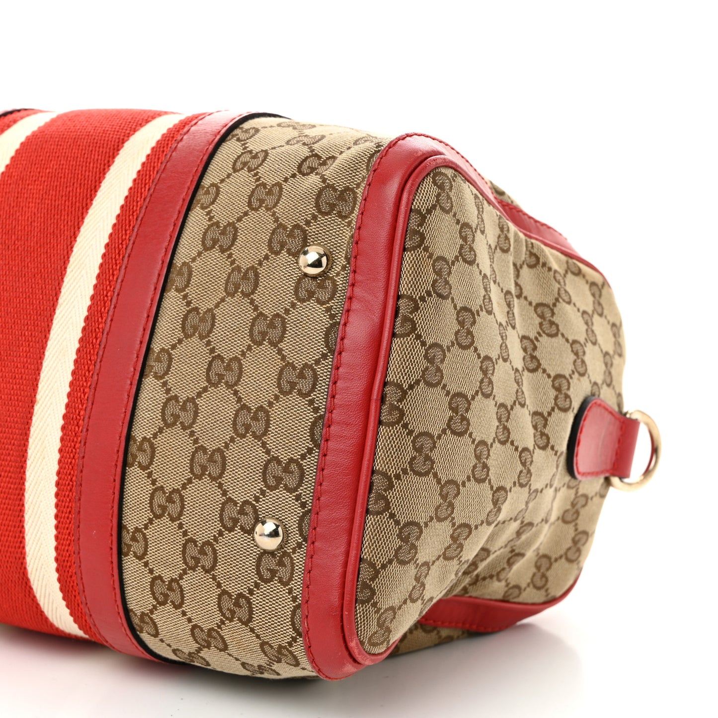 Monogram Vintage Web Medium Boston Red