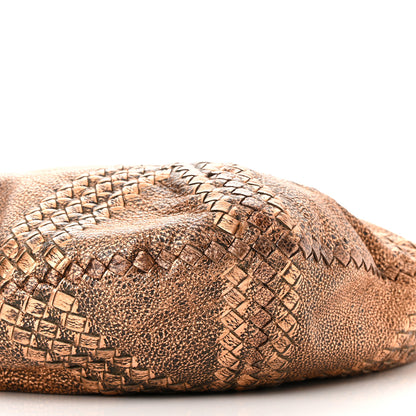 Bottega Veneta Metallic Cervo Deerskin Large Hobo Rame Ossidato 9 of 11
