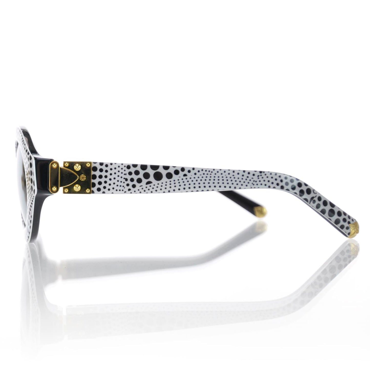 Kusama Waves Rond Sunglasses