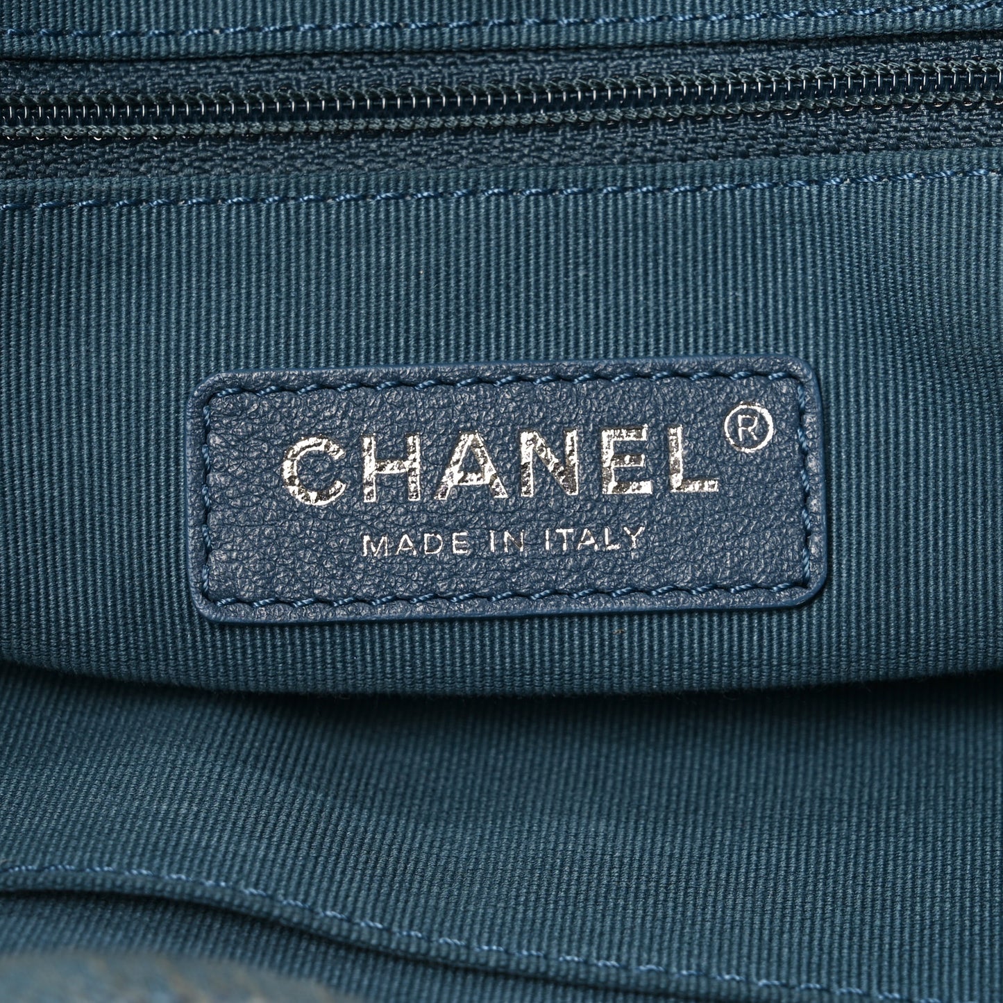 Denim Small Deauville Tote Light Blue