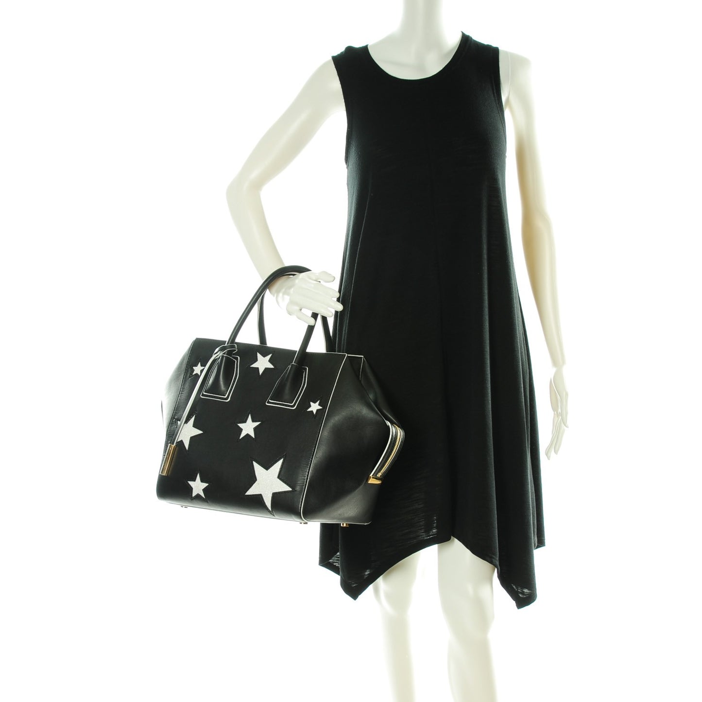 Alter Nappa Embossed Cavendish Stars Boston Black