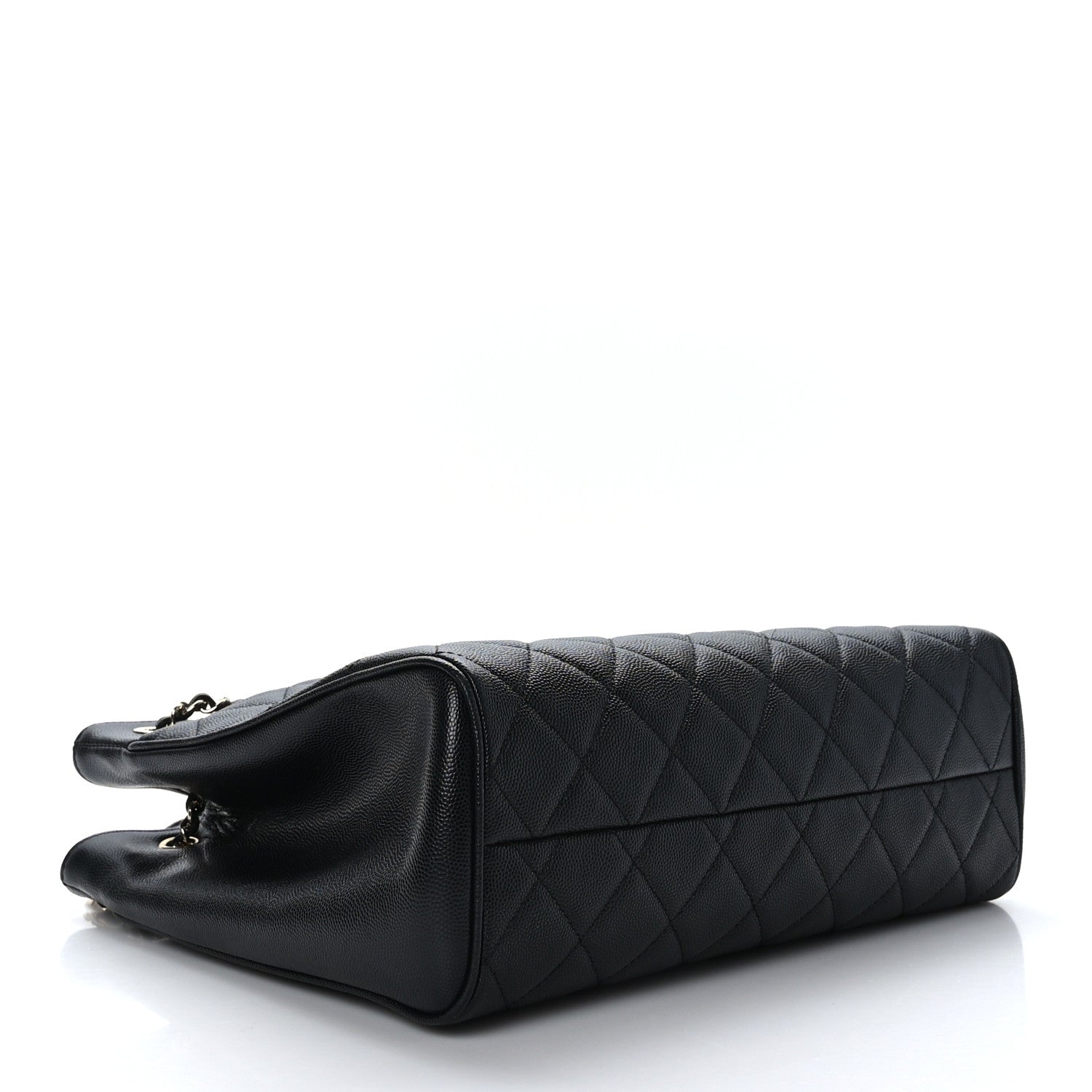 Chanel Caviar Quilted In Out Flap Shopping Tote Black 5 of 10