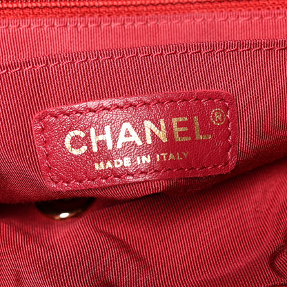 Chanel Lambskin Quilted Small Urban Spirit Backpack Dark Pink 6 of 11