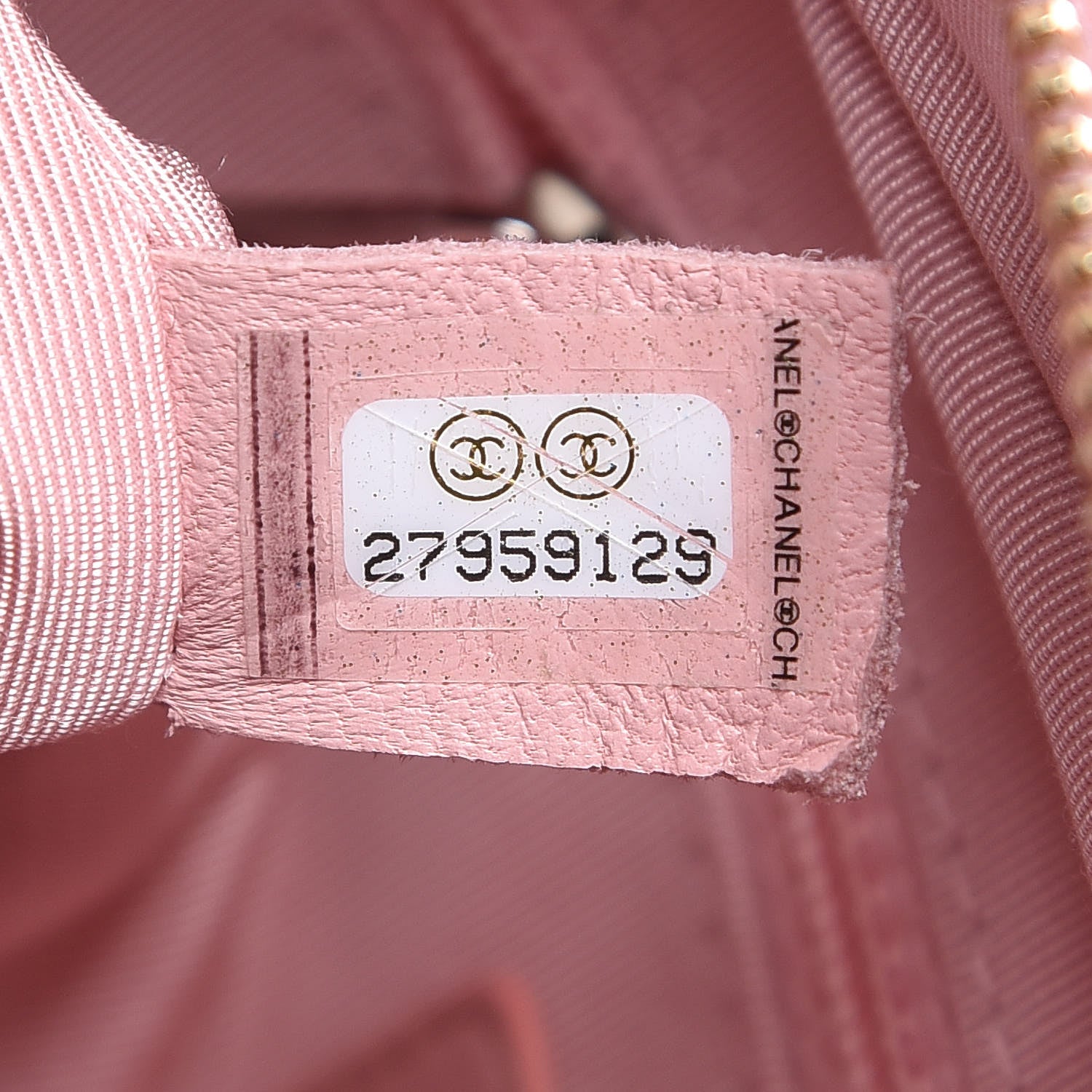 Chanel Tweed Calfskin Small Gabrielle Hobo Light Pink 8 of 11