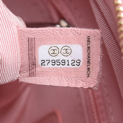 Chanel Tweed Calfskin Small Gabrielle Hobo Light Pink 8 of 11