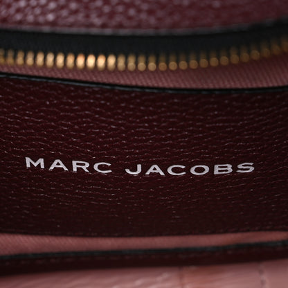Marc Jacobs Grained Calfskin Small The Tote Bag Burgundy 6 of 10