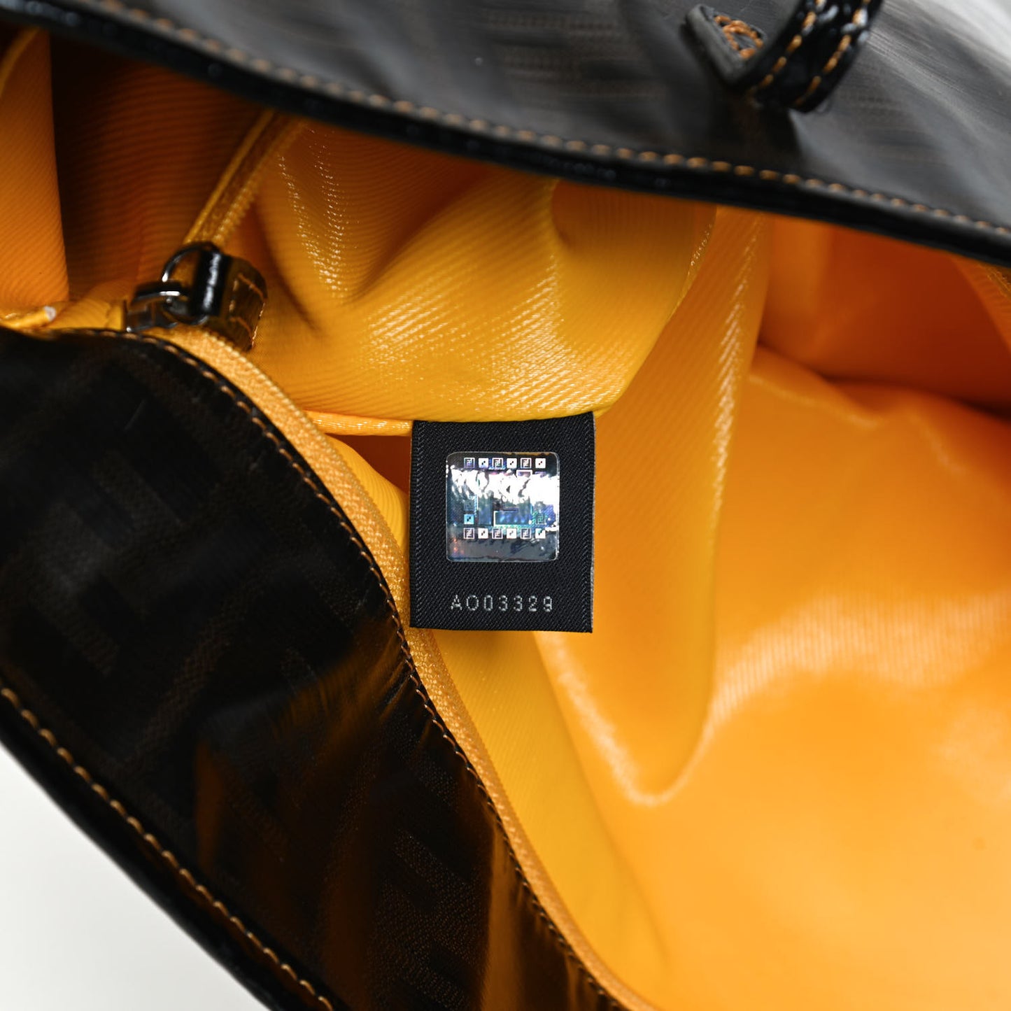 Zucca Spalmati Matrioska Small Roll Tote Tobacco Black
