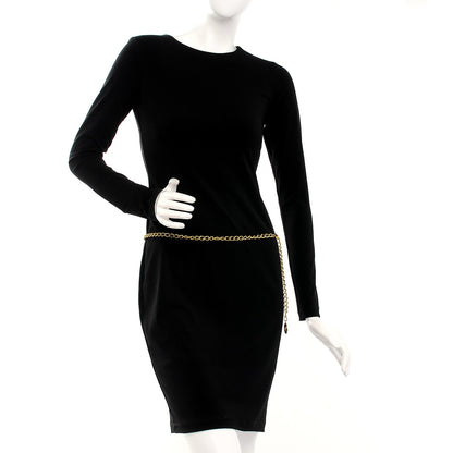 Chanel Metal Chain CC Medallion Belt Gold 2 of 6