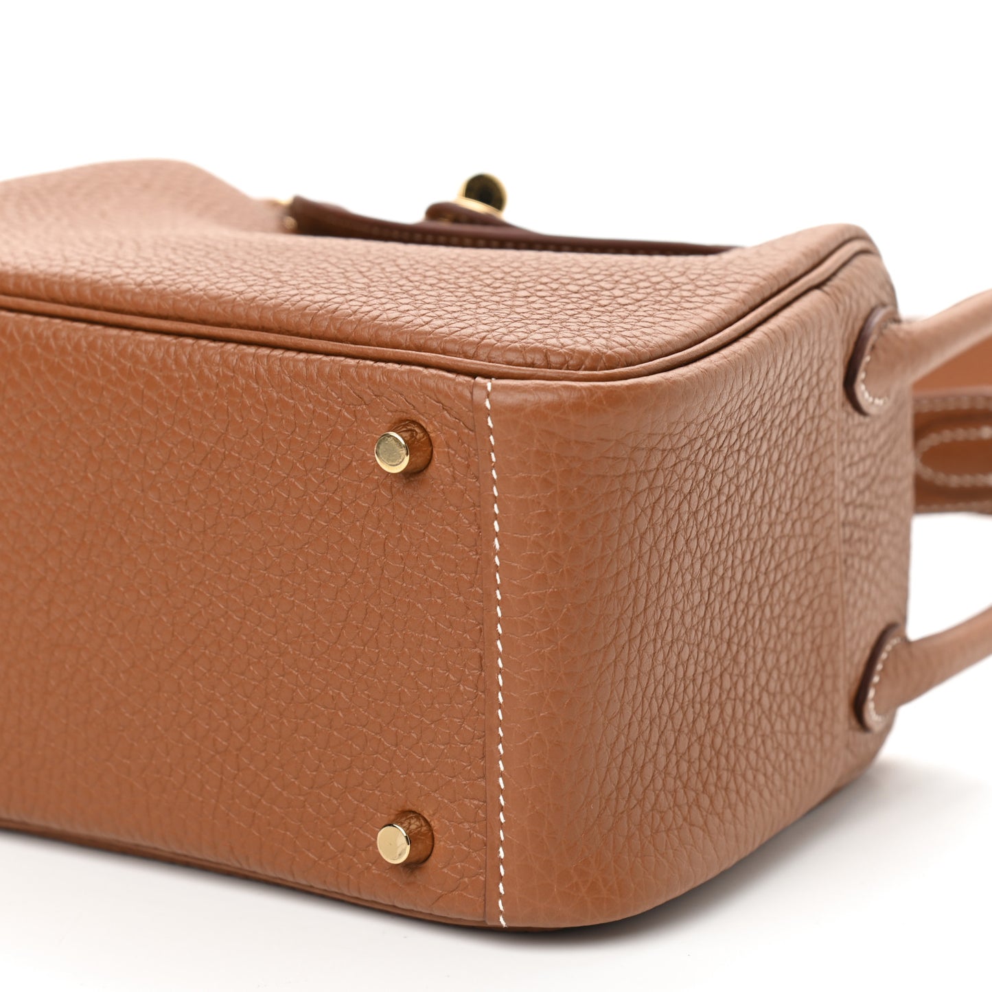 Taurillon Clemence Mini Lindy 20 Gold