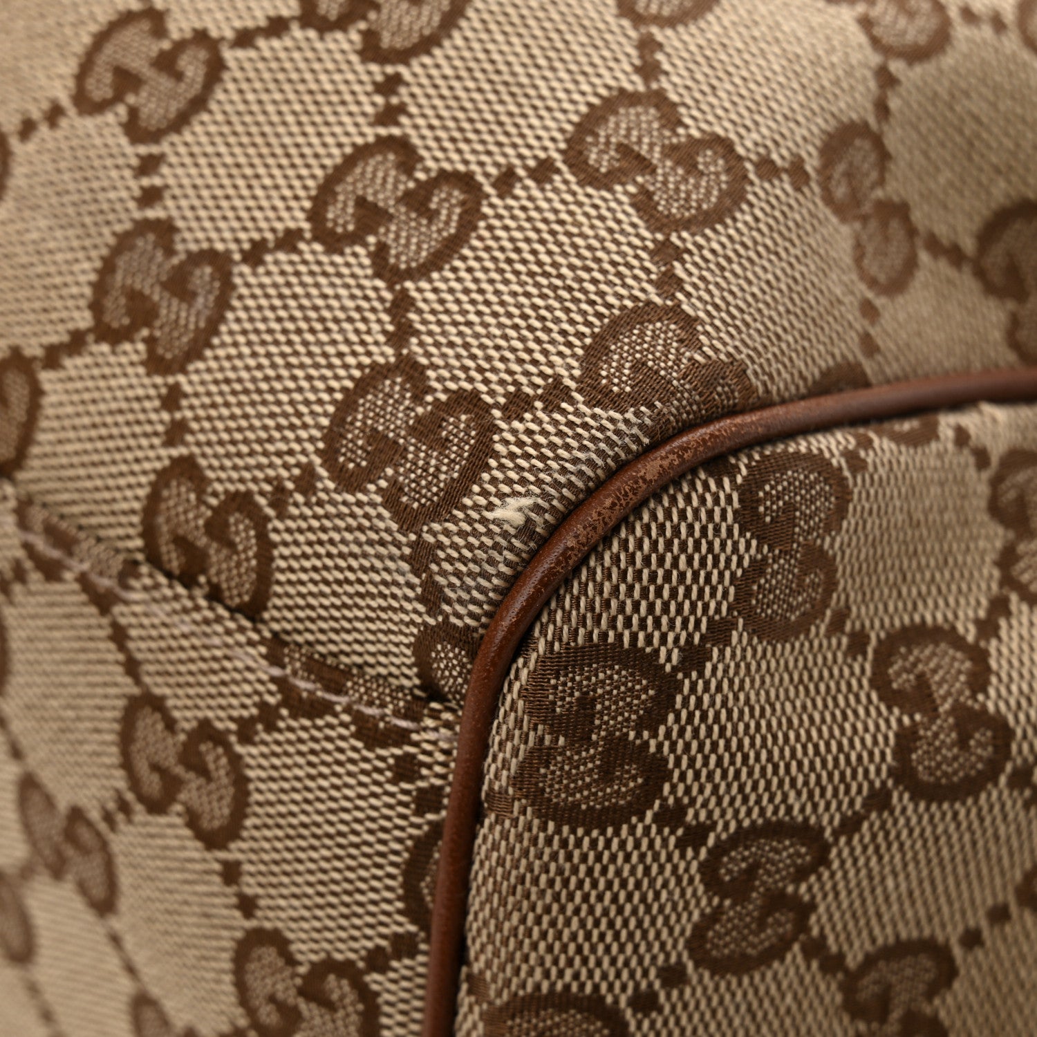 Gucci Monogram Large Sukey Tote Brown 11 of 11