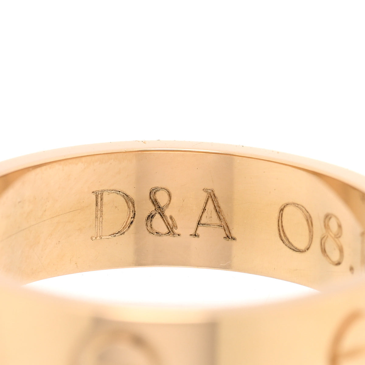 18K Yellow Gold 5.5mm LOVE Ring 58 8.5