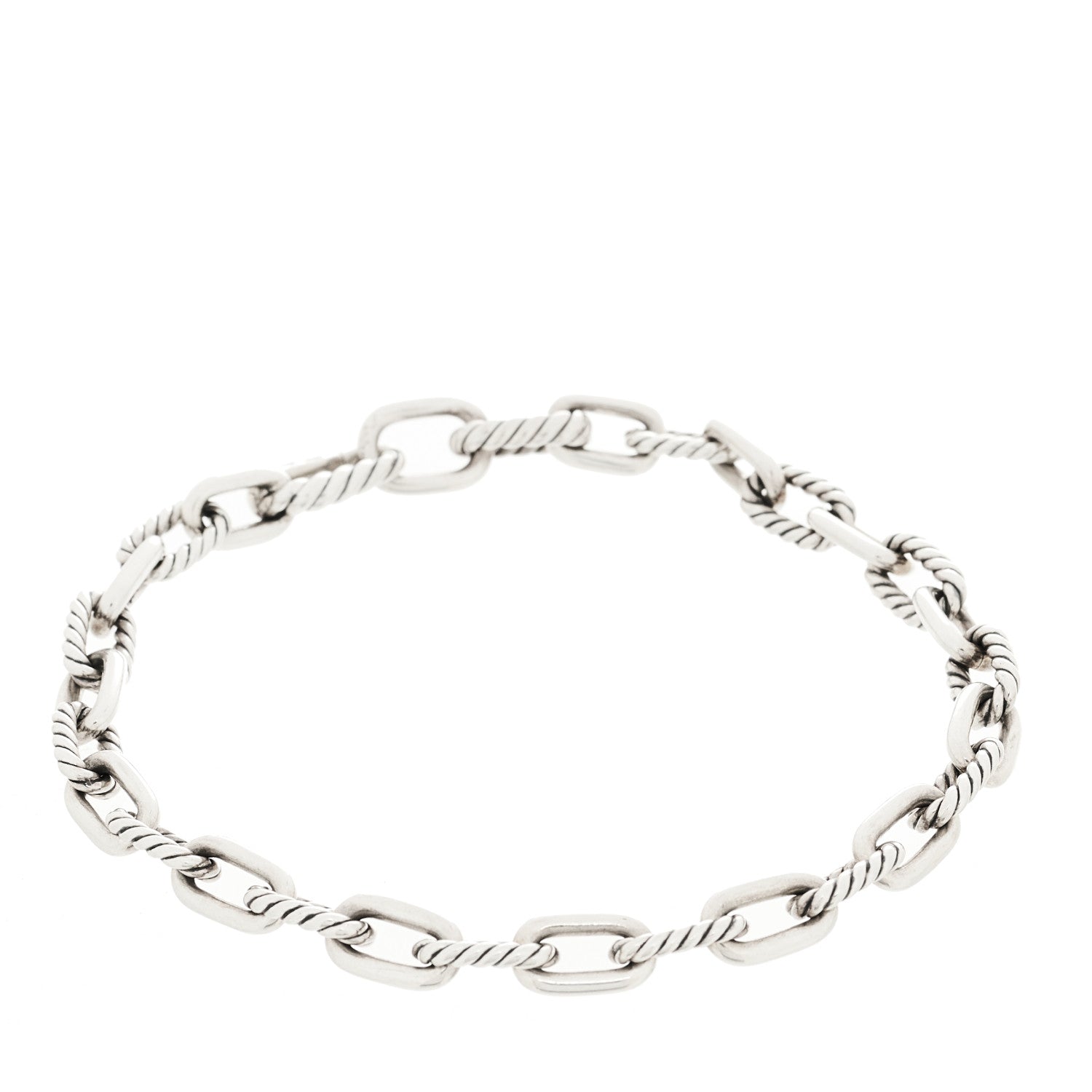 David Yurman Sterling Silver 5.5mm Madison Chain Bracelet 1 of 3