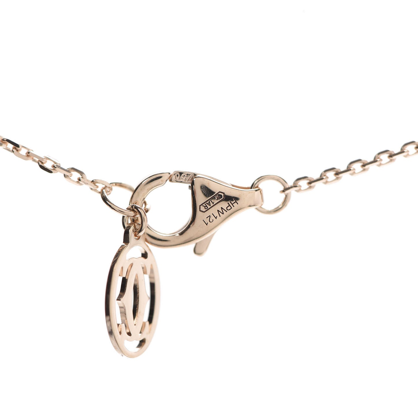18K Pink Gold Diamond XS D'Amour Pendant Necklace