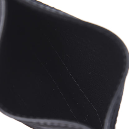 Gucci Calfskin Kingsnake Card Holder Black 5 of 9