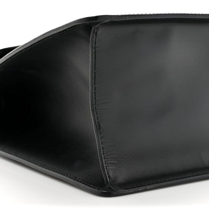 Gucci Calfskin Medium Sylvie Top Handle Bag Black 9 of 21