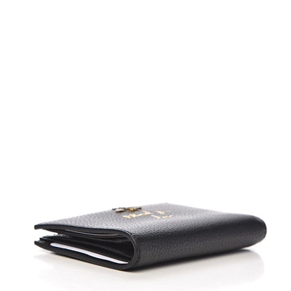 Gucci Calfskin Cellarius Blind For Bi-Fold Wallet Black 4 of 7