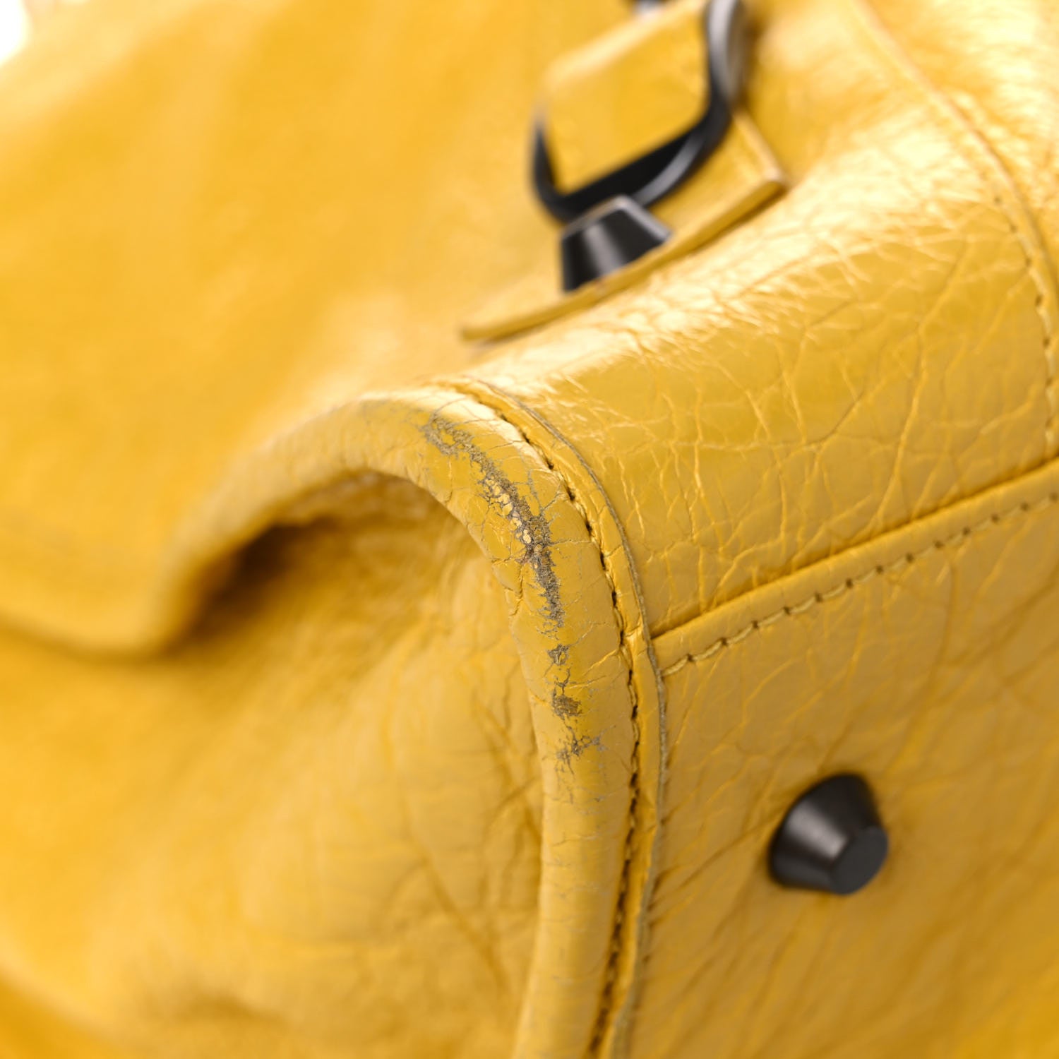 Balenciaga Agneau Classic Hardware Work Tournesol 8 of 21