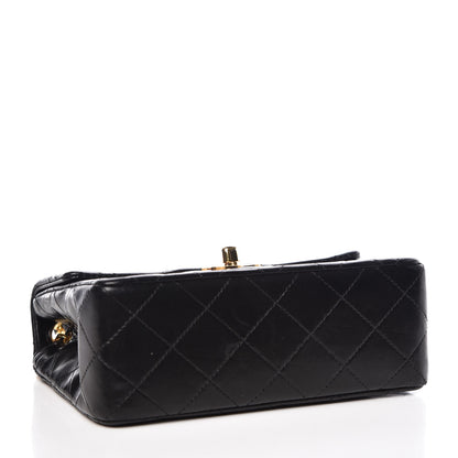 Chanel Lambskin Quilted Mini Square Flap Black 4 of 10