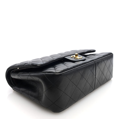 Chanel Lambskin Quilted Jumbo Double Flap Black 4 of 10