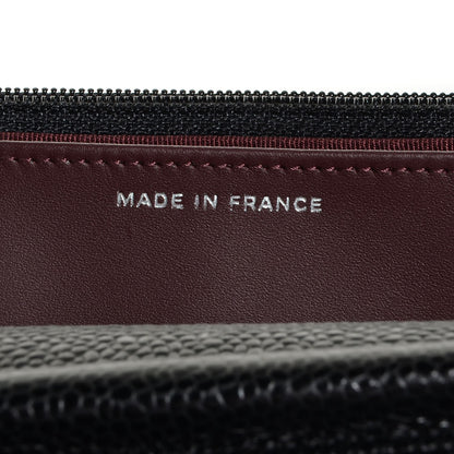 Chanel Caviar Quilted Wallet On Chain WOC Black 8 of 9