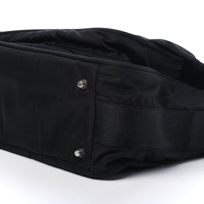 Prada Tessuto Nylon Messenger Bag Black 8 of 8