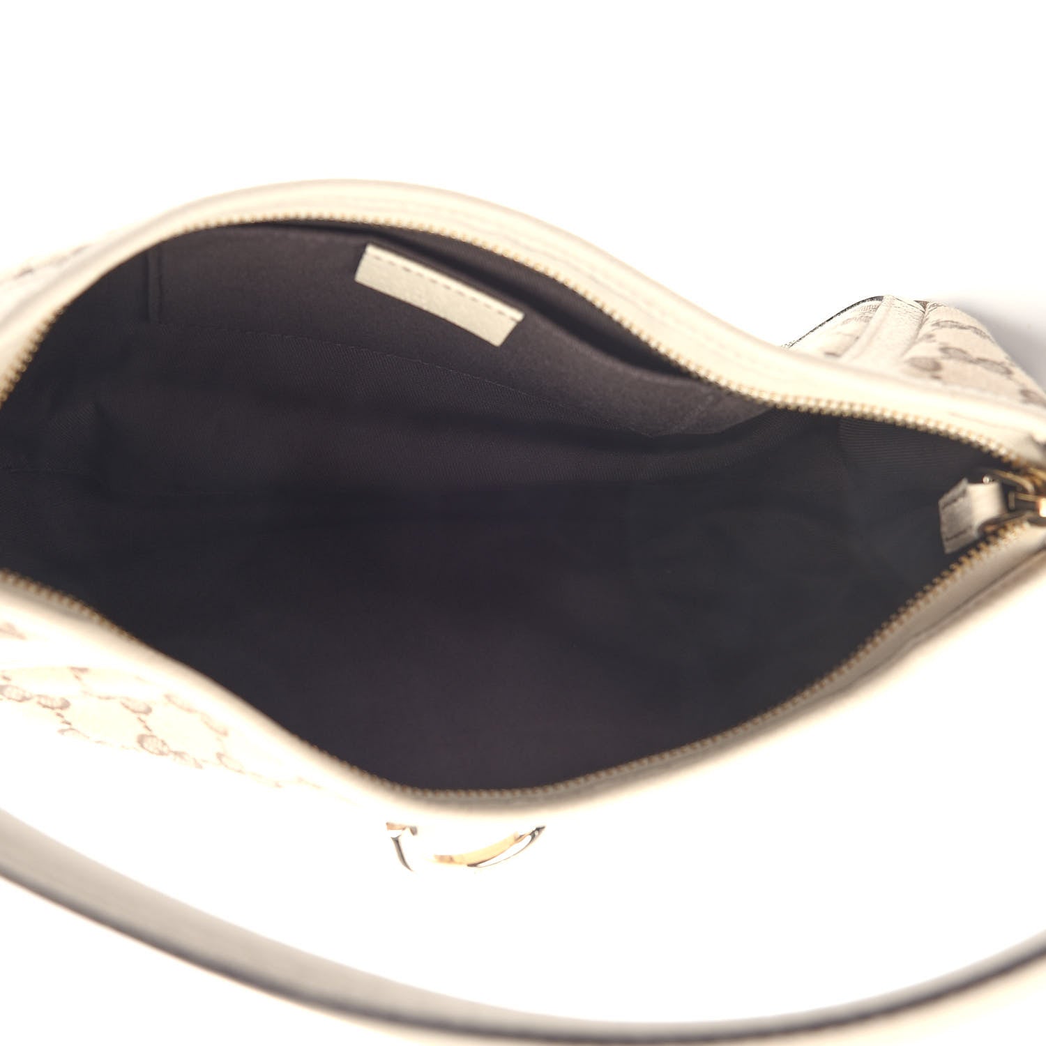 Gucci Monogram D Ring Abbey Pochette Off White 5 of 9