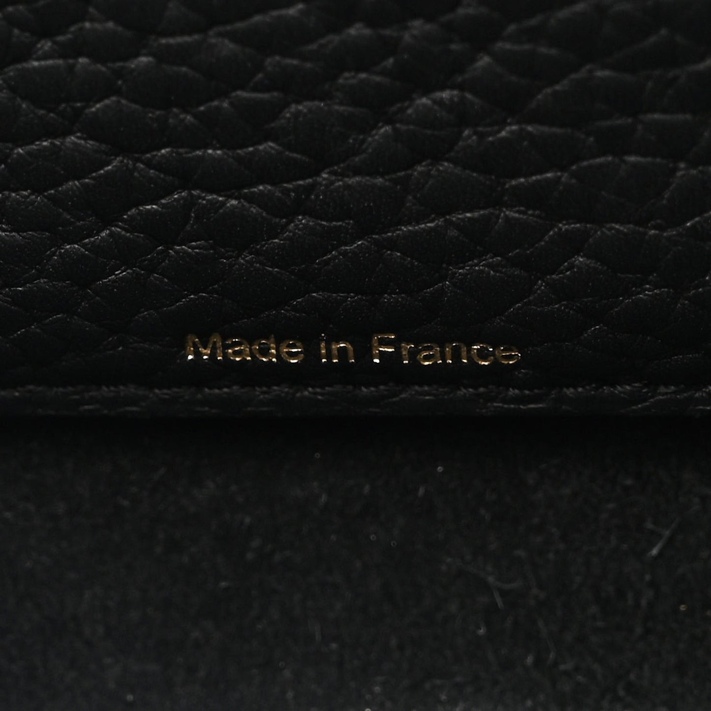 Grained Calfskin Mini Cool Box Satchel Black