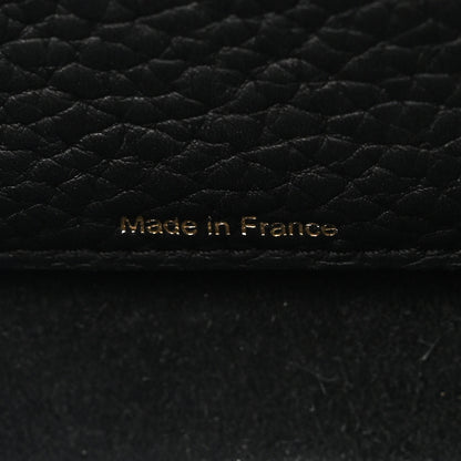 Delvaux Grained Calfskin Mini Cool Box Satchel Black 7 of 10