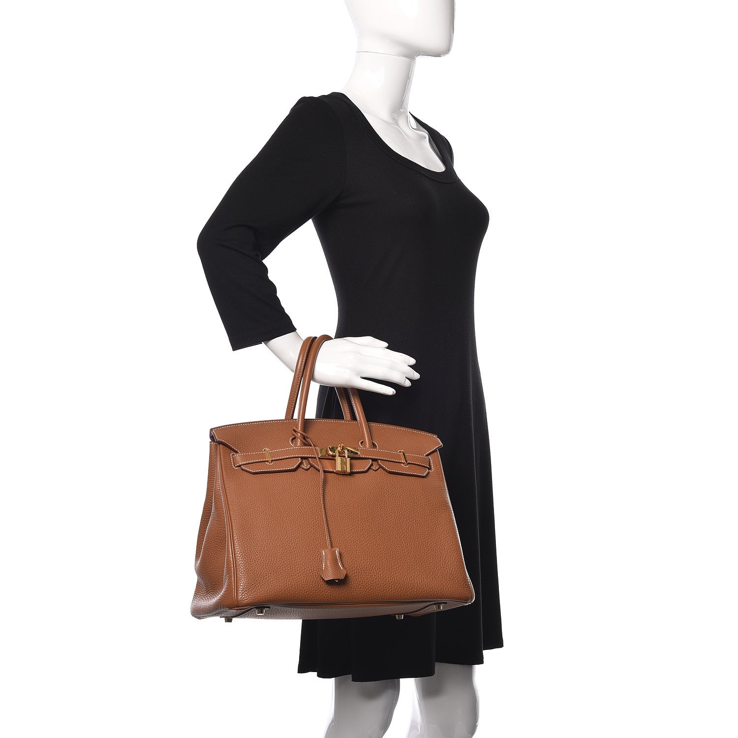 Hermes Togo Birkin 35 Gold 2 of 14